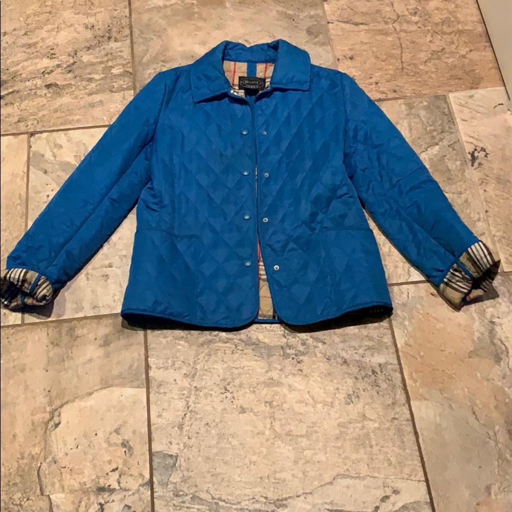 Blue fall jacket